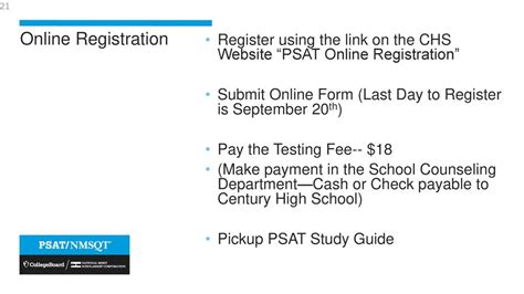 psa registration|register for psat test.